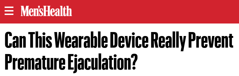 Headline: can this wearable device really prevent premature ejaculation?