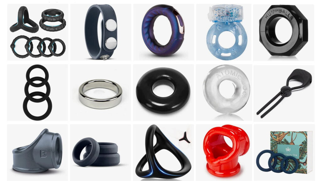 Selection of cock rings